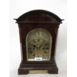Early 20th Century mahogany cased bracket clock,