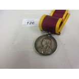 Victorian China 1900 medal, inscribed W. Daly, STO.