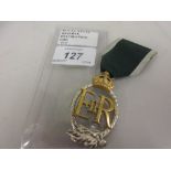 1970 Royal Naval Reserve medal with ribbon