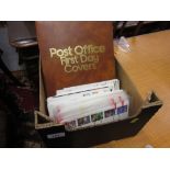 Box containing a large quantity of various First Day covers,
