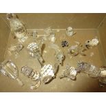 Group of seventeen various Swarovski crystal figures of animals in original boxes