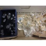Similar group of seventeen Swarovski crystal figures,