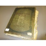 Schaubek album containing a collection of Great Britain,