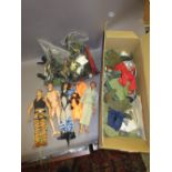 Quantity of ' Action Man ' figures with accessories