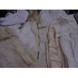 Quantity of silk and other clothing