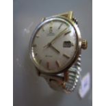 Gentleman's 9ct gold Omega Seamaster Automatic De Ville wristwatch,
