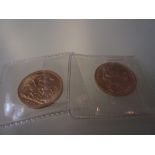 Two Elizabeth II sovereigns 1966