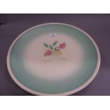 Large Susie Cooper Dresden Sprays pattern charger
