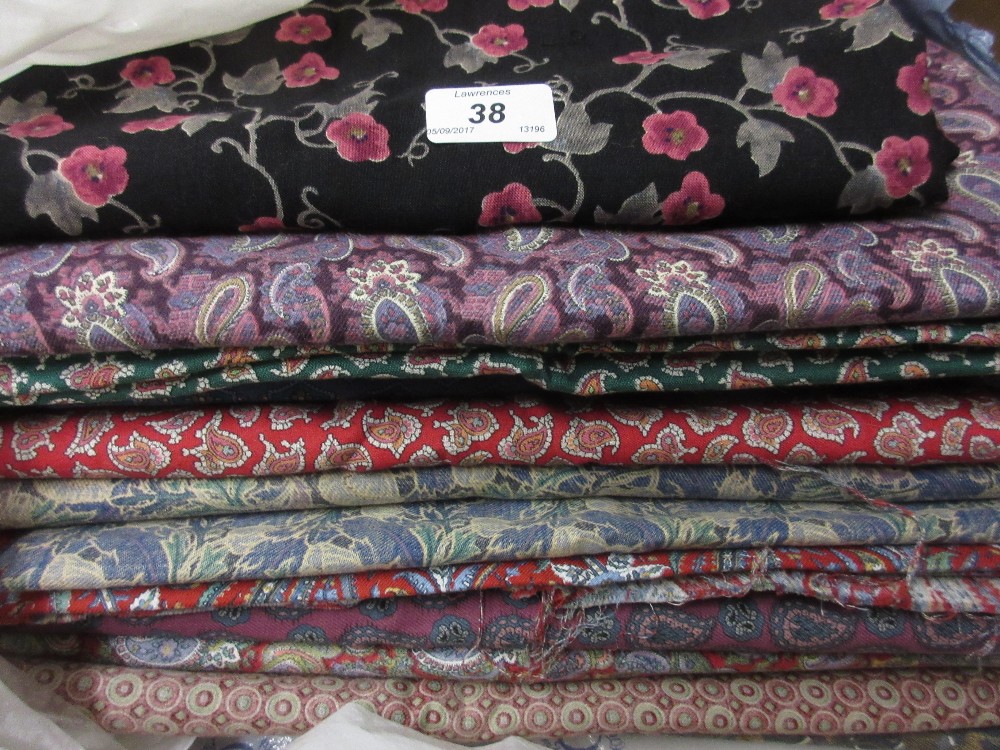 Quantity of vintage Liberty dressmaking material