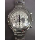 Gentleman's Omega Speedmaster stainless steel automatic wristwatch,