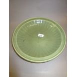 Late 19th or early 20th Century Chinese Celadon circular shallow dish,