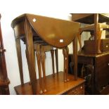 19th Century mahogany rectangular drop-leaf Pembroke table