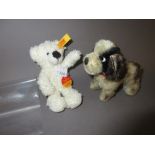 Steiff miniature figure of a bear in the form of a keyring,