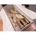 Modern collectors porcelain doll by Alberon in original box