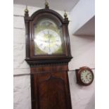 Good quality George III mahogany longcase clock,