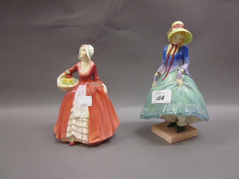 Two Royal Doulton figures ' Janet ' HN1537 and ' Pantalettes ' HN1362