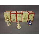 Similar group of ten Royal Doulton Bunnykins figures in original boxes