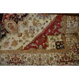 Beige ground Heriz pattern carpet, 2.30 x 1.