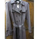 Ladies Chanel brown three quarter length trench coat