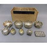 VARIOUS ITEMS OF EASTERN SILVER & OTHER WHITE METAL