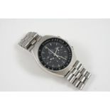 A GENTLEMAN'S STAINLESS STEEL SPEEDMASTER PROFESSIONAL MARK II WRISTWATCH BY OMEGA the signed