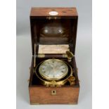 VICTORIAN MARINE CHRONOMETER, by Richard Hornby of Liverpool, earlier 19th century, the 3 3/4"