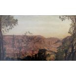 MISS WILLIAMS, 1897 `FROM OUR VERANDAH`: A VIEW THROUGH TREES TO HILLS, MAHARASHTRA, INDIA Unsigned,