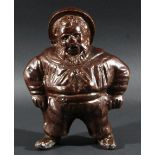 Stoneware Figure of Bearded Man