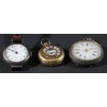 Silver Fob Watch, Wristwatch & Fob Watch