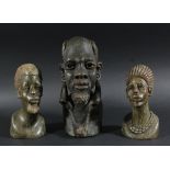 Three African Heads