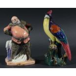 Doulton 'Falstaff' & Hancock & Son Bird (2)