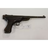 A DIANA .177 AIR PISTOL. A Diana (Germany) .177 caliber break-action Air Pistol.