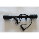 A TELESCOPIC SIGHT. An Austrian made Swarovski Telescopic sight, Habict 6 x 42 magnification.