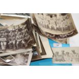MILITARY & 3rd LONDON SHARPSHOOTERS GT WAR PHOTOGRAPHS etc A Gt War photograph album of the 3rd
