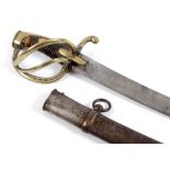 A FRENCH LIGHT CAVALRY SWORD. A French Light Cavalry sabre dated June 1813 from the Klugenthal