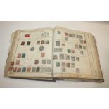 1899 INTERNATIONAL STAMP ALBUM an International Album plus Ideal and Lincoln Album with Great