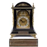 19THC BRACKET CLOCK - RAILWAY INTEREST, HIGHLAND RAILWAY a late 19thc bracket clock, presented to