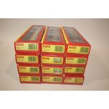 HORNBY BOXED ROLLING STOCK 12 boxed assorted coaches and brake vans, including R4536A Bogie, R4412