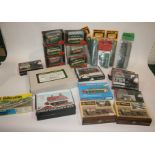 RAILWAY KITS a qty of boxed kits (buildings and accessories), including Wills, Peco, Ratio Models,