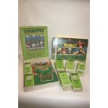 SUBBUTEO BOXED ITEMS including Club Edition boxed set, containing goals and accessories. Also with a