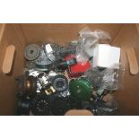 FISHING REELS & SPOOLS a variety of reels and spools including Millwards and various other items.