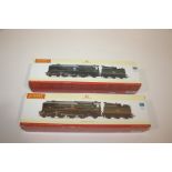 BOXED HORNBY LOCOMOTIVES 2 boxed locomotives, R2584 'Plymouth' West Country Class (Weathered), and
