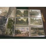POSTCARD ALBUM - CHELTENHAM an album of approx 70 GB cards including a large number of Cheltenham (