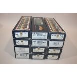 BACHMANN BOXED ROLLING STOCK 12 boxed items including, 34-576 Bulleid Coach, 39-333 Corridor