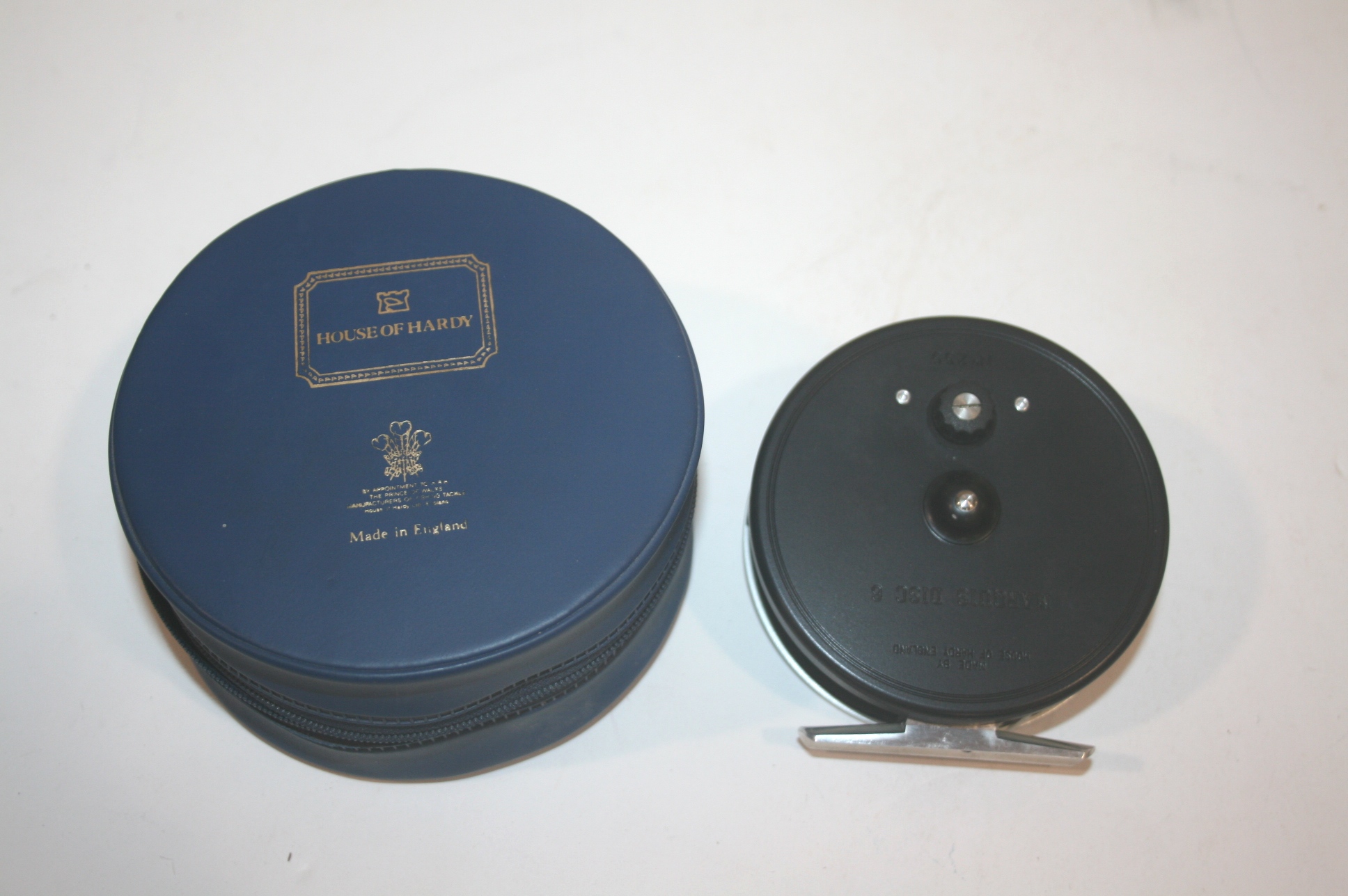 HARDY FISHING REEL a modern Hardy Marquis Disc 6 No 255 reel, 3 1/2" and in it's case. Also with a