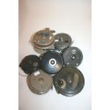 FISHING REELS 6 Fly and Coarse fishing reels, including Young & Sons, Leeda etc. (6)