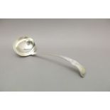 A Silver Soup Ladle Hallmarked 1899, 11oz