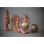 Watcombe Terracotta Inc Teapots & Assorted Items