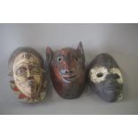 various Tribal Masks