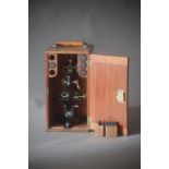 Cased Watson and Sons Microscope